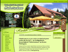 Tablet Screenshot of hubertushaus-ruhla.de
